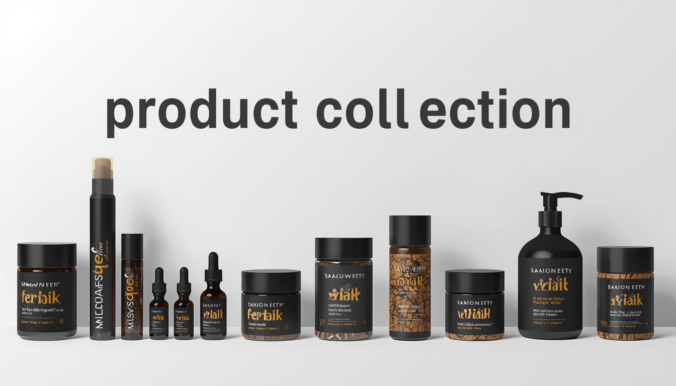 Organicback product collection display